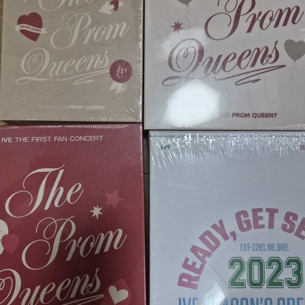 미개봉) 아이브 팬콘 The Prom Queens 블루레이 DVD KIT 2023년도 시그 시즌그리팅 장원영안유진